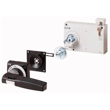 Poignée rotative à commande rompue noire +verrouillage par clé taille 4 000172534 EATON NZM4 XTVDKL