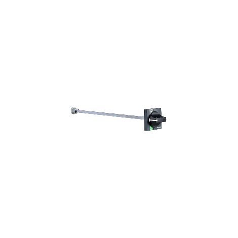 Poignée rotative frontale noire Schneider série Compact INS LV428941