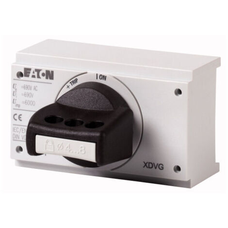 Poignée rotative pour mécanisme inverseur noire verrouillable taille 2 000285248 EATON NZM2 XDVG
