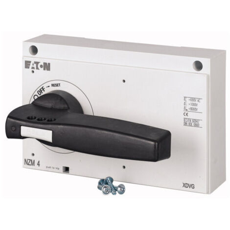 Poignée rotative pour mécanisme inverseur verrouillable 000266608 EATON NZM4 XDV