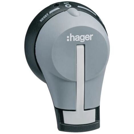 Poignée rotative S1 IP55 (P160-P250) - HAGER HXS901H
