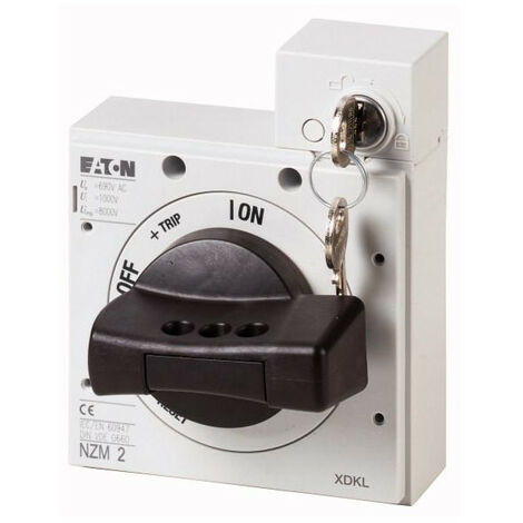 Poignée rotative + verrouillage par clé taille 2 EATON NZM2-XDKL