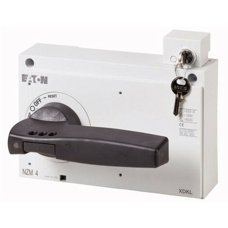 Poignée rotative + verrouillage par clé taille 4 000172539 EATON NZM4 XDKL