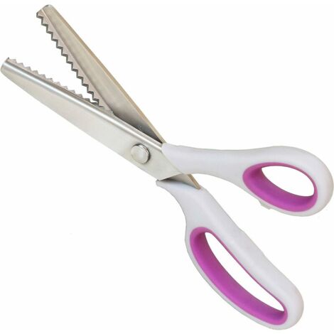 Poignée Souple pour droitiers et gauchers Ciseaux cranteurs Couture, Ciseaux à denteler, ciseau Couture