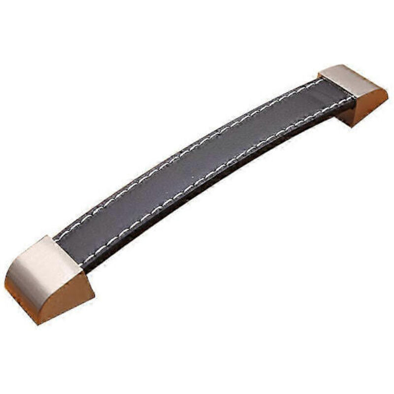 Poignée style bagage en cuir PU — Poignées pour meubles, armoires et tiroirs / Boutons de meuble (192 mm)
