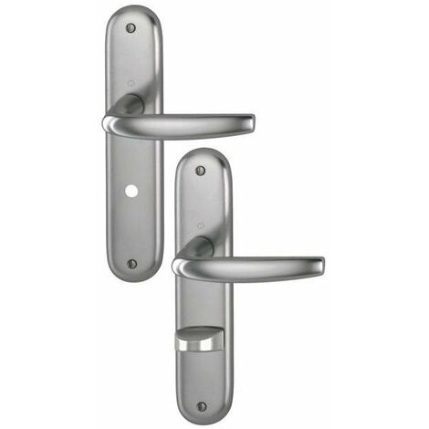 Poignee Sur Plaque Atlanta F9alu Aspect Inox 1530-3200p - Bcc