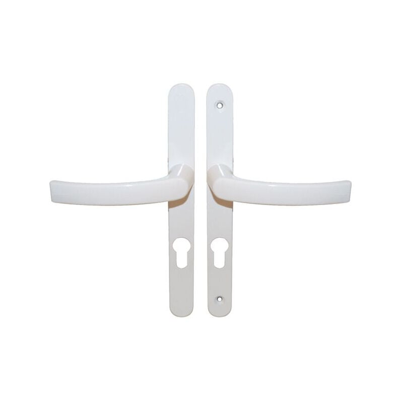 Cadap - Poignée Sur Plaque Étroite Entraxe 92 Mm - Carré 8 Mm