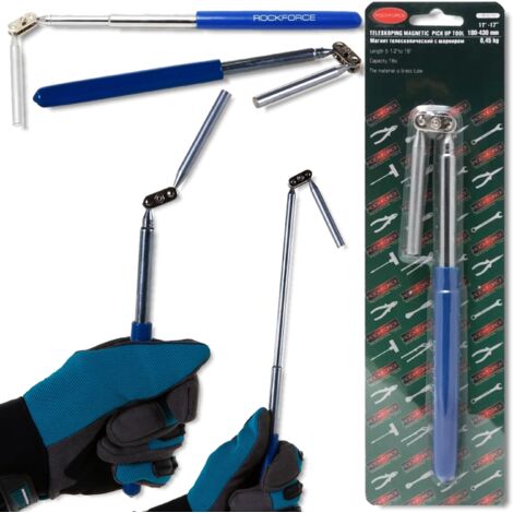 Poignée télescopique articulée magnétique ROCKFORCE 180-430 mm