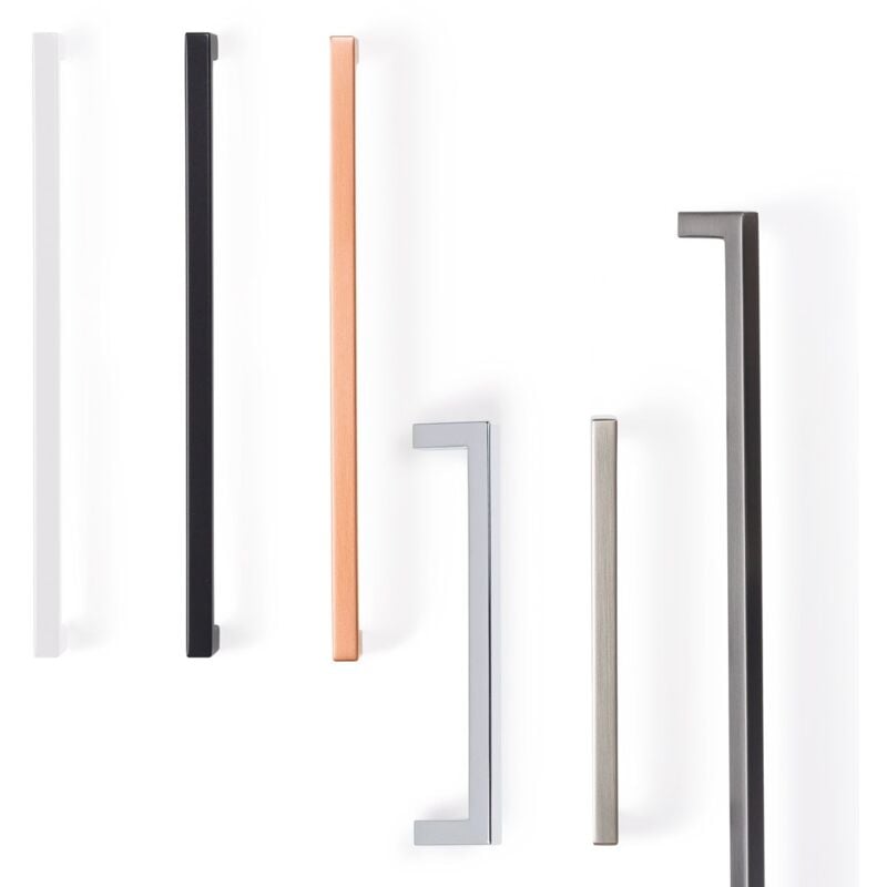 Viefe - Quanto 2 poignées 492 mm ZM1 blanc mat - Poignée QUANTO-2