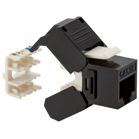 Poignée verticale Fanton RJ45 CAT.5E UTP noir 23700