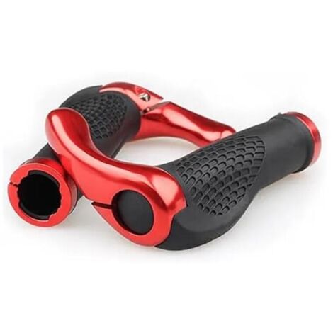 poignée VTT, Poignées de Guidon Vélo Poignées De Vélo Ergonomiques avec Caoutchouc Antidérapant Poignées VTT pour Vélo électrique