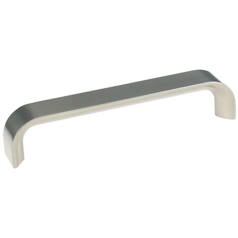 Poignée zamak finition inox - longueur 137 mm entraxe 128 mm - Recife