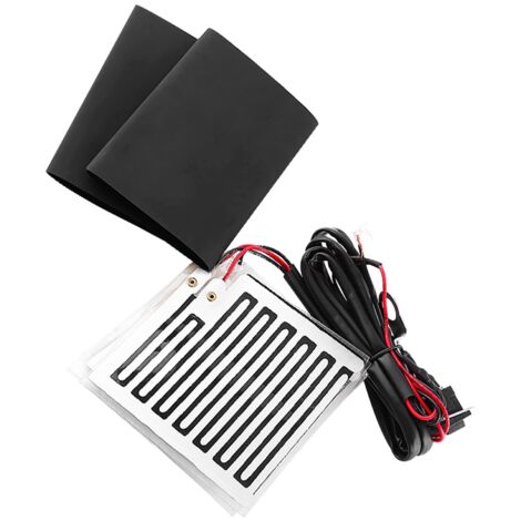 Poignées chauffantes 12V pour moto et quad, inserts chauffants universels pour guidon, pads chauffants hiver