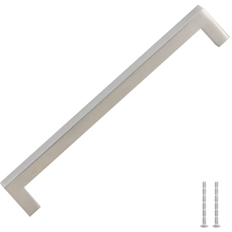 Vidaxl - Poignées d'armoire 5 pcs argenté 192 mm acier inoxydable