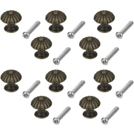 Poignées d'armoire Boutons de meubles Boutons de meubles Boutons de meubles - 10 pièces