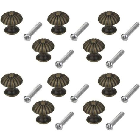Poignées d'armoire Boutons de meubles Boutons de meubles Boutons de meubles - 10 pièces
