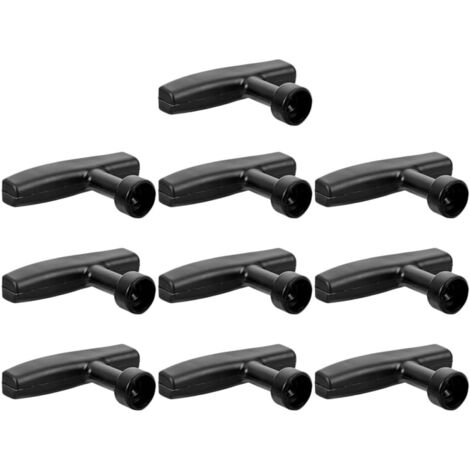 Poignées de Démarrage Universelles 10 Pièces pour Tronçonneuse Essence Installation Rapide pour Moteurs à Combustion Manuels