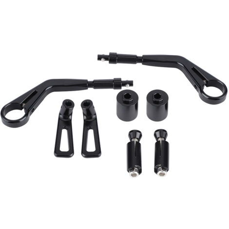 Poignées de frein et d'embrayage universelles 22mm pour moto - Réglables et protectrices