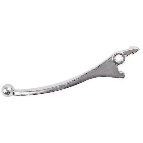 Poignées de frein gauche et droite, levier de frein à disque, poignée de frein à huile pour trottinette électrique Citycoco, accessoires et pièces détachées modifiés - gauche argenté