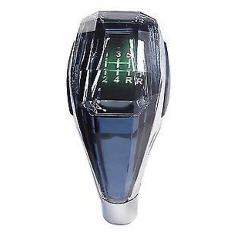 Poignées de levier de vitesse universelles à cristaux LED pour voiture, boîte de vitesses manuelle