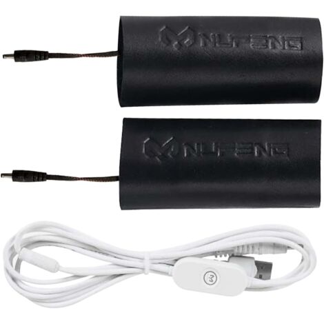 Poignées de Moto Chauffantes - Couverture De Poignées Chaudes USB avec 3