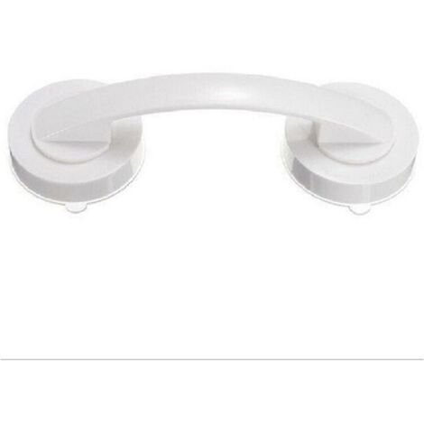 Poignées de porte à ventouses KZQ pour salle de bain, antidérapantes et portables, avec ventouses ultra-résistantes pour fenêtre de douche (lot de 2).-AquaForge
