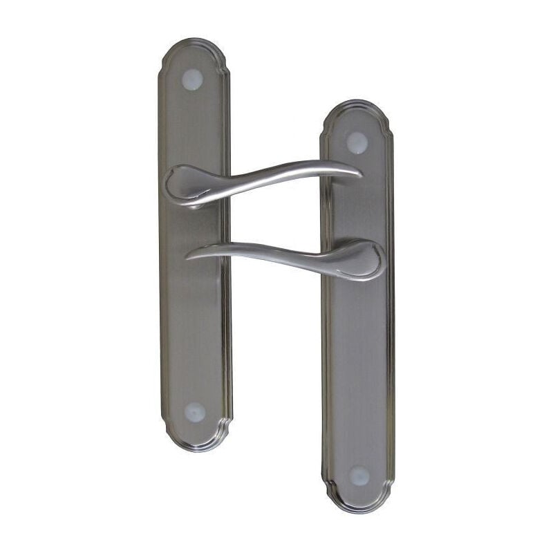 Poignées de porte bec de cane Roméo - Métal, durable, plusieurs finitions