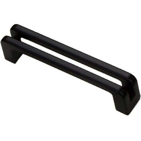 Poignées de porte d'armoires de cuisine noires Poignées de tiroir en alliage de zinc Poignée de tirage Poignées d'armoire Poignées de placard avec vis pour meubles de chambre à coucher de cuisine à l