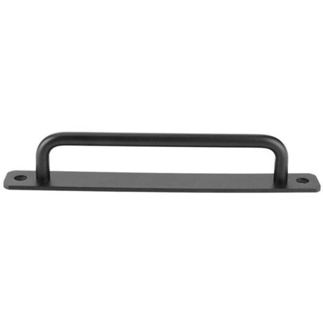 Poignées de Porte de Grange, Poignée de Portail en Alliage d'aluminium à Traction Lisse, Poignée de Porte de Grange Coulissante élégante pour Armoires, Armoires, Garages, Hangars-192mm