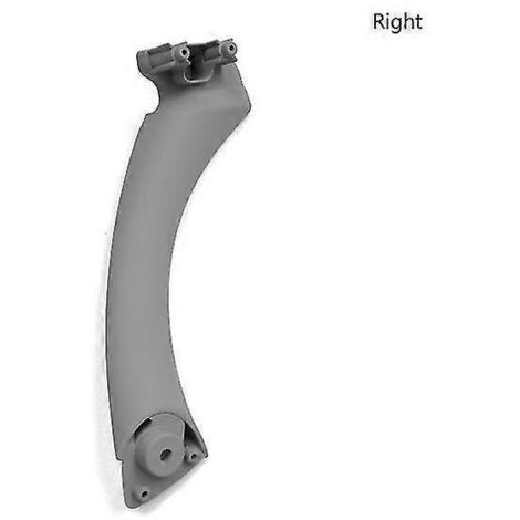 Poignées de porte intérieures gauche/droite pour BMW Série 3 E90 E91 325 330 318 (2004-2012) / Cache de poignée de panneau de porte - Poignée de porte intérieure droite (grise)