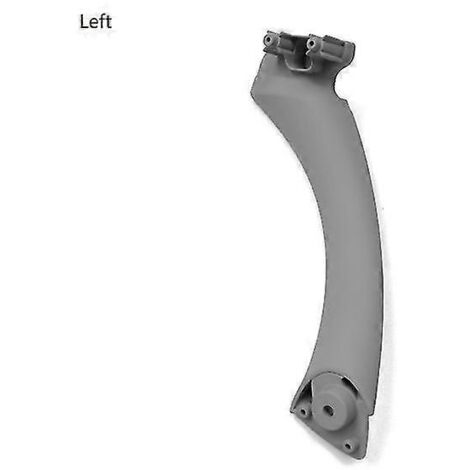 Poignées de porte intérieures gauche/droite pour BMW Série 3 E90 E91 325 330 318 (2004-2012) / Cache de poignée de panneau de porte - Poignée de porte intérieure gauche (grise)