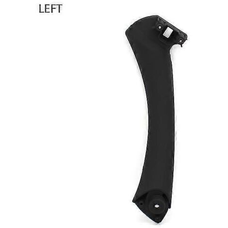 Poignées de porte intérieures gauche/droite pour BMW Série 3 E90 E91 325 330 318 (2004-2012) - Cache de poignée de panneau de porte - Poignée de porte intérieure gauche noire