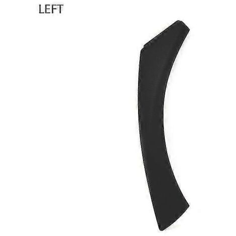 Poignées de porte intérieures gauche/droite pour BMW Série 3 E90 E91 325 330 318 (2004-2012) - Cache de poignée de panneau de porte - Poignée intérieure gauche - Noir