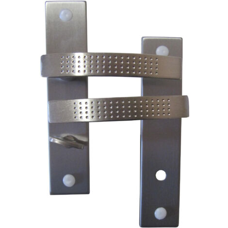Poignées de Porte Lana Nickelé Mat B BEAUTY - Entraxe 165mm