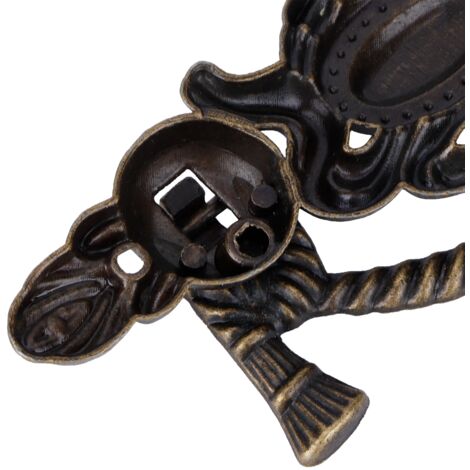 Poignées de Portes et Tiroirs Zinc Alloy Antique  10 Sets 11.5cm Bronze Relief pour Cuisine, Armoire, Commode  Accessoires Ferronnerie Décoration
