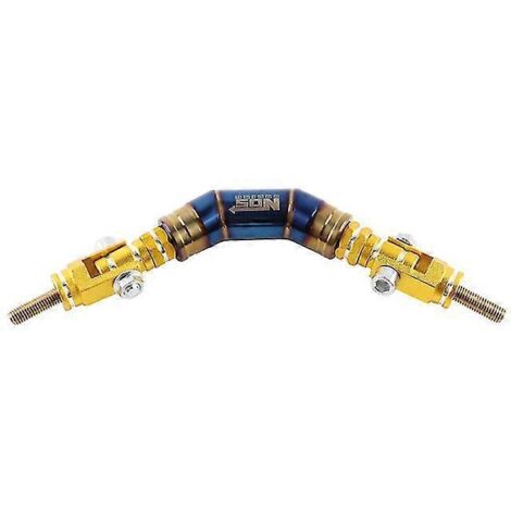 Poignées de toit universelles pour voiture, couleur or et bleu brûlé, pour accoudoirs de siège et accessoires de sécurité de porte de remplacement - Poignées de porte intérieures - Or