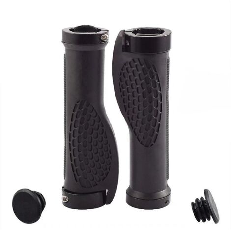 Poignées de vélo ergonomiques antidérapantes pour VTT, BMX, vélos de montagne, de descente, pliables, urbains et trottinettes