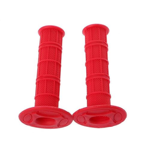 Poignées universelles en caoutchouc antidérapantes, confortables pour guidon de vélo, repose-mains ergonomique, grip vélo souple, antidérapant pour cyclisme.