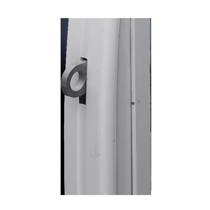 Ts 8611.290 Poignée confort gris clair (ral 7035) 1 pc(s) V101261 - Rittal