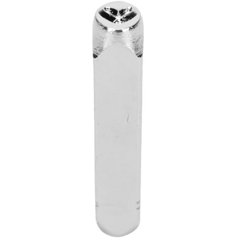 Poinçon à main 6mm 1/4" pour gravure DIY - Coeur en métal pour bijoux et artisanat