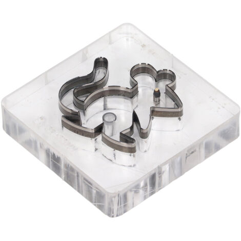 Poinçon Creux en Acier Alliage Acrylique Incisif Forme Souris pour DIY