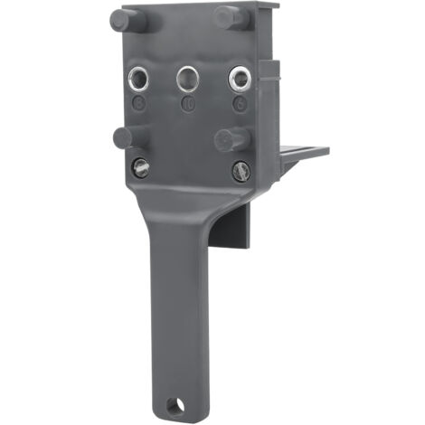Poinçon de repérage pour trous droits, guide de perçage et chevillage, outil manuel de menuiserie DIY, gris