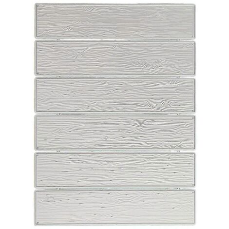 Poinçons de découpe métal effet bois pour scrapbooking, DIY, cartes et albums - Modèle de décoration en relief