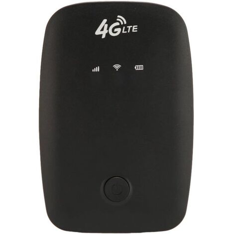 Point D'accès Mobile,Point D'accès WiFi Mobile 4G Emplacement pour Carte SIM Batterie 2100 MAh Routeur WiFi 4G Portable pour Les
