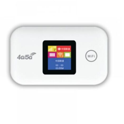 Point d'accès Wi-Fi mobile  KuWFi 4G LTE déverrouille les appareils hotspot Wi-Fi  Routeur WiFi portable avec emplacement pour carte SIM, adapté au routeur de voyage mobile