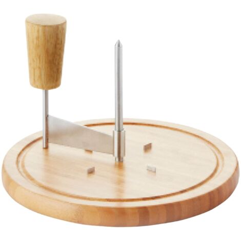 Point-Virgule Affettatrice per formaggio in bambù, per formaggi e formaggi, in bambù, 22 x 15 cm