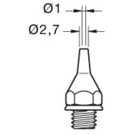 Pointe à dessouder 20DE 2,7mm pour DST JBC 0320500