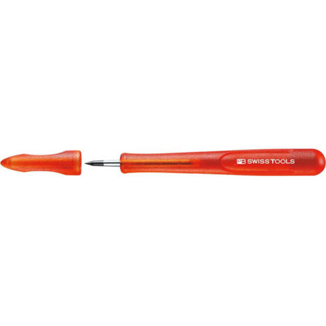 Pointe à tracer HM 4x135mm avec capuchon et poignée plastique PB Swiss Tools