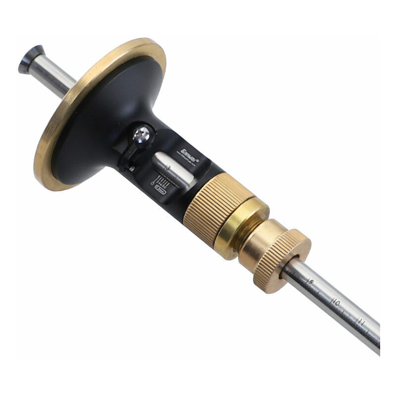 Pointe à tracer pour le travail du bois de style européen, jauge de précision, outil de dessin de lignes parallèles à lame en carbure 226cm (Argent)