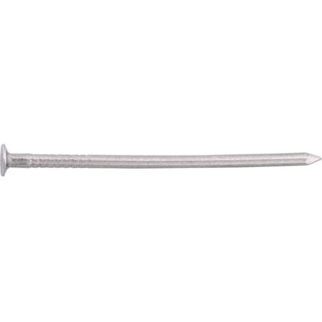 Pointe acier inox tête plate - Vendu par 500